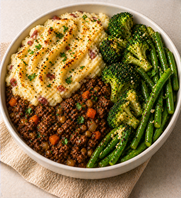 Beef and Lentil Cottage Pie