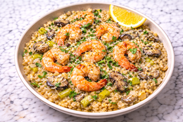 Creamy Prawn Risotto