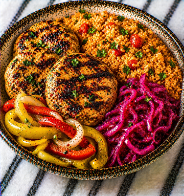 Flavour-Packed Chicken Kebab Patties