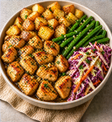 Garlic Butter Chicken and Potatoes