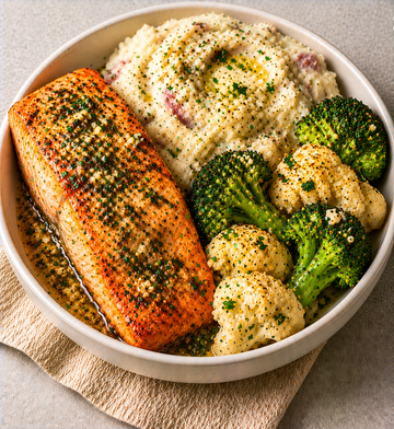 Garlic and Herb Salmon