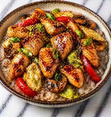 Ginger Sesame Chicken Stir Fry