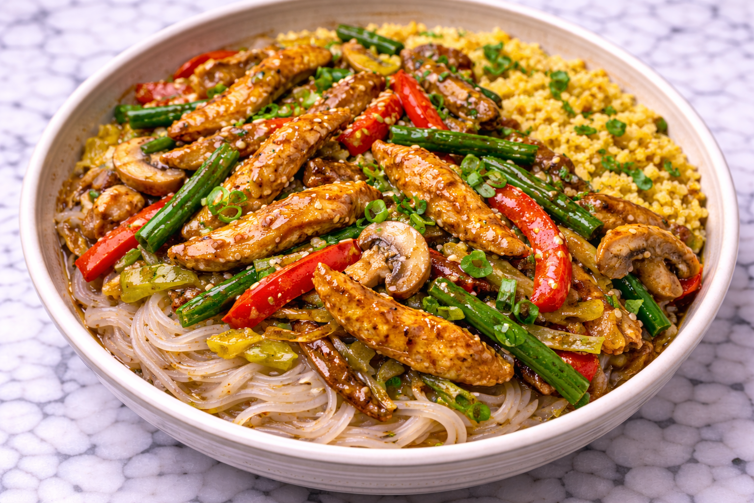 Ginger Sesame Chicken Stir Fry (Updated)
