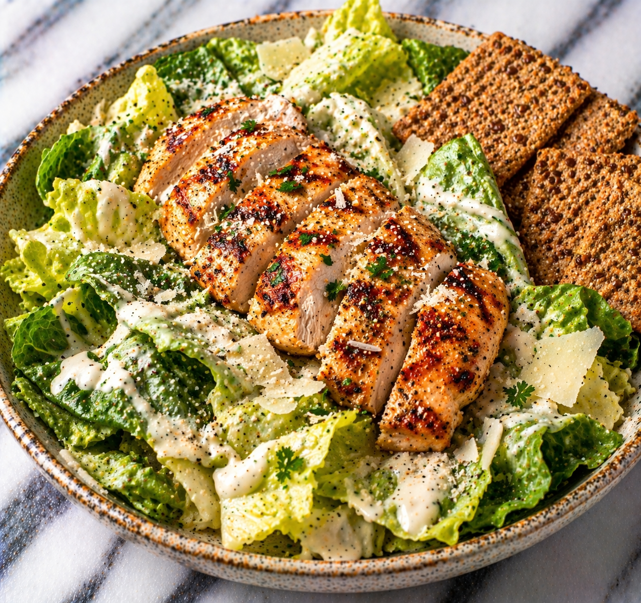 Grilled Chicken Caesar Salad