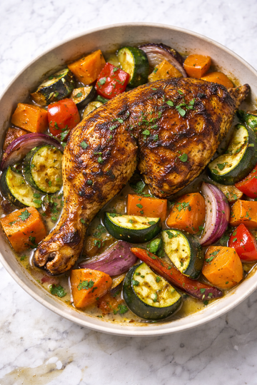 Harissa Roast Chicken