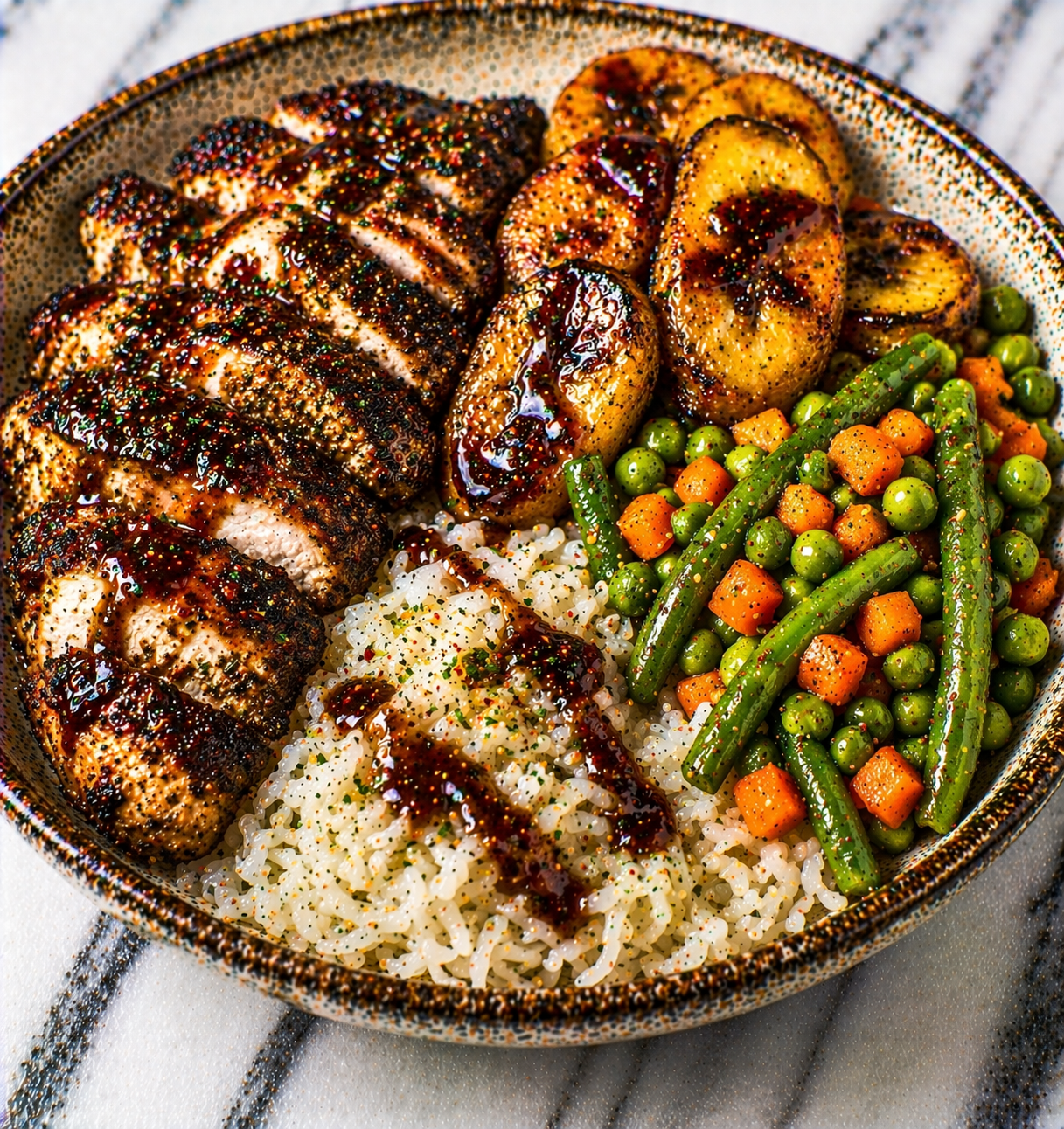 Jerk Chicken and Plantain