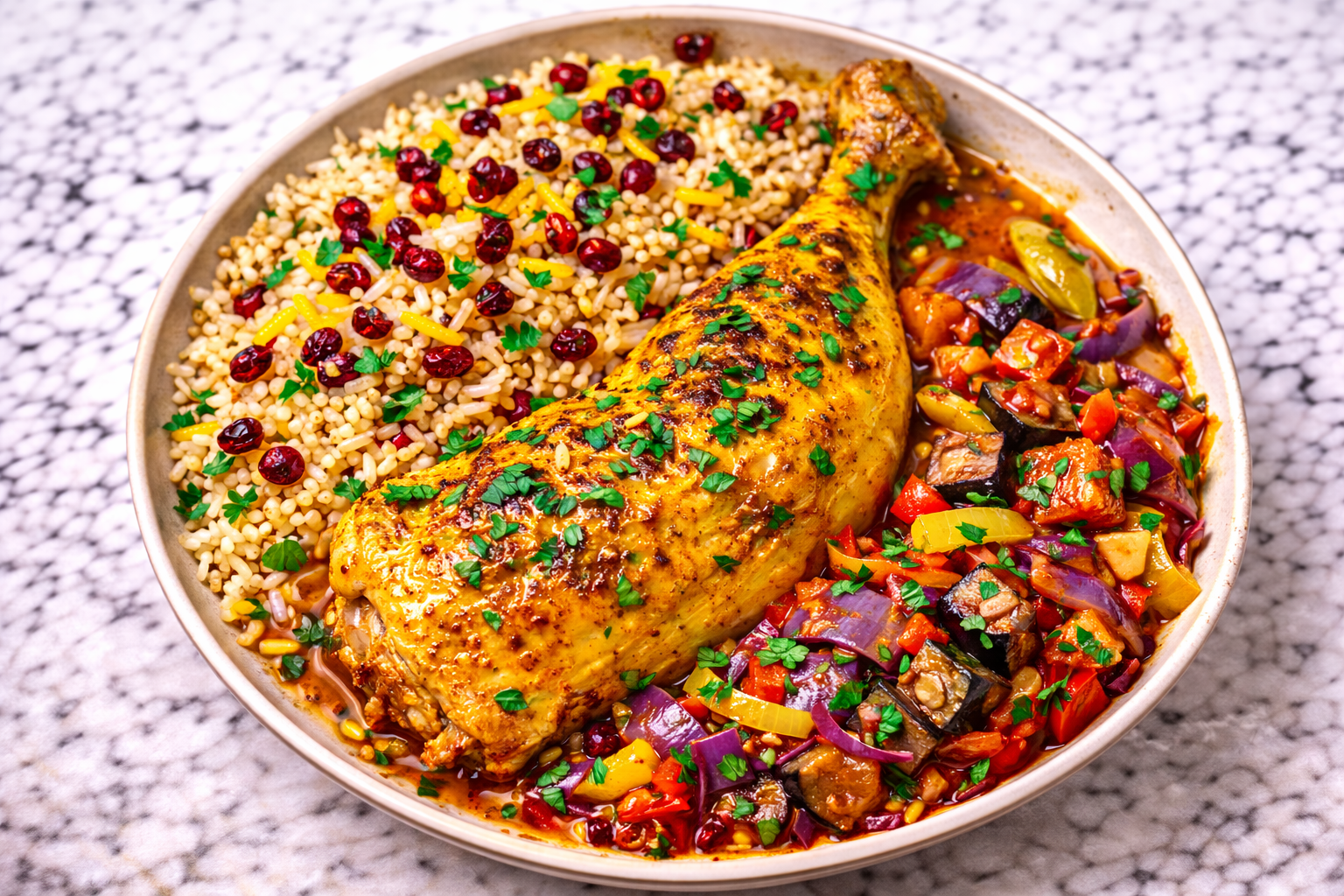 Persian Saffron Chicken