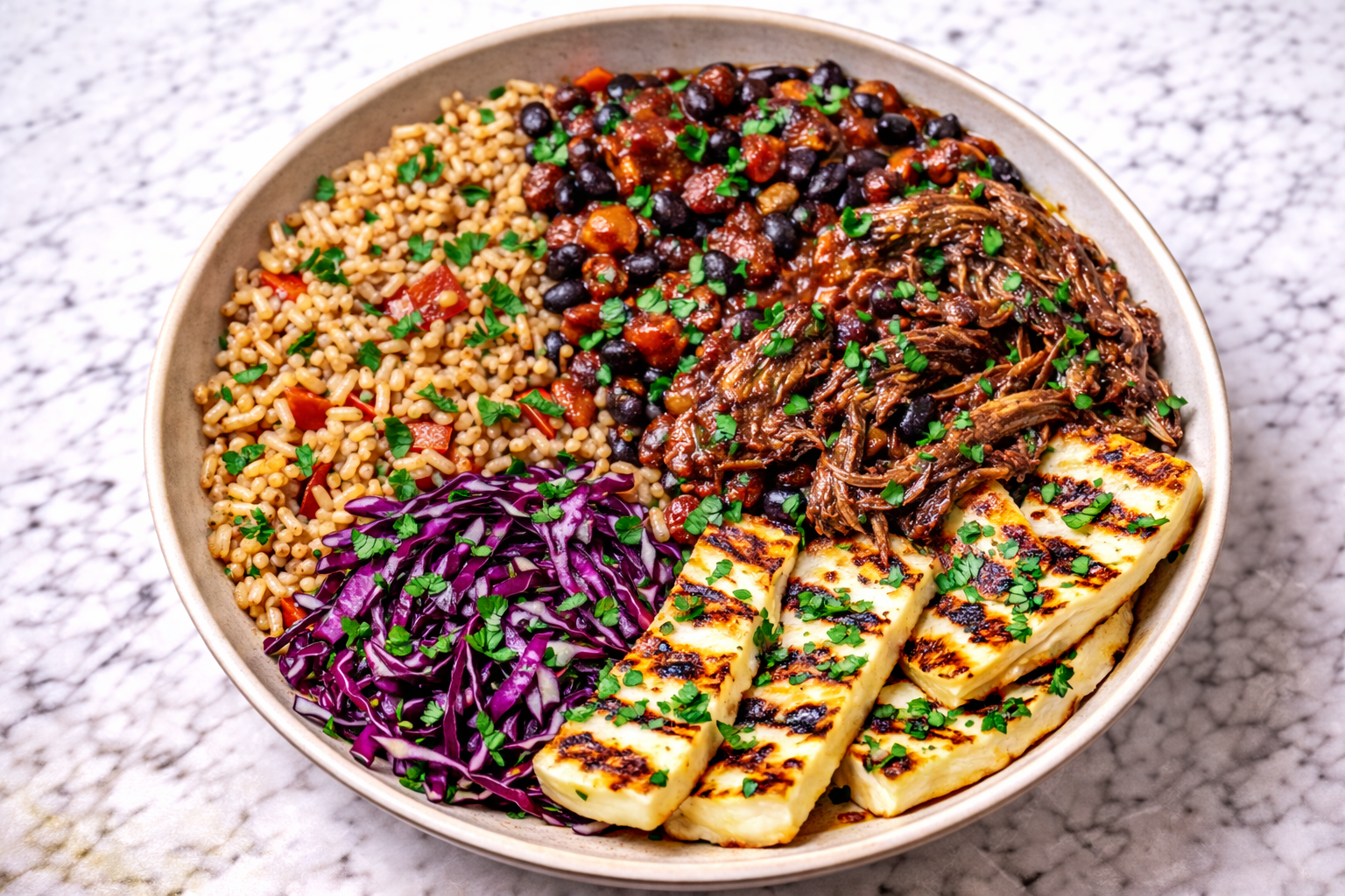 Pulled Beef Taco Bowl