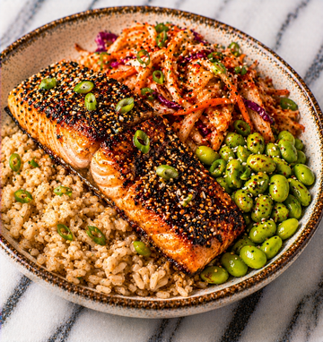 Sesame Salmon Bowl