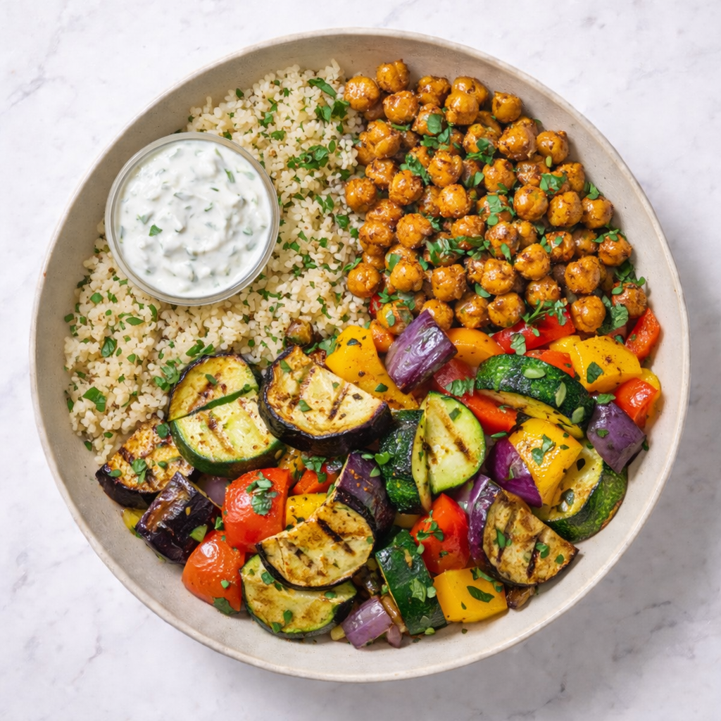 Spiced Chickpea & Quinoa Bowl