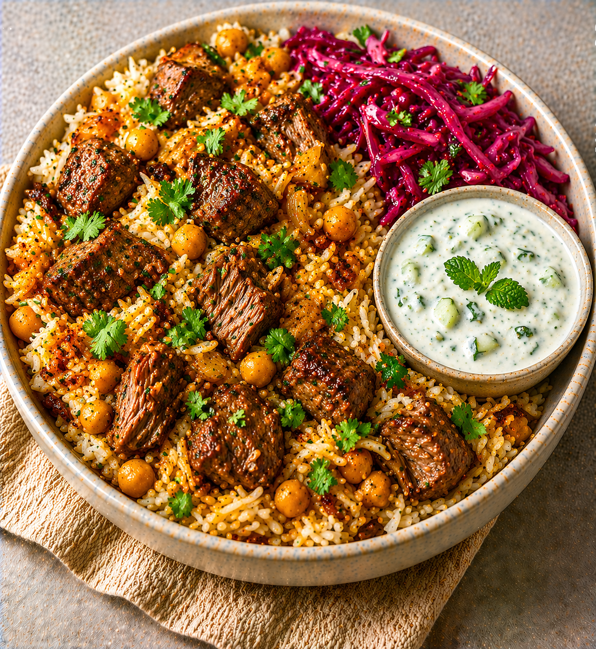 Tender Lamb Biryani