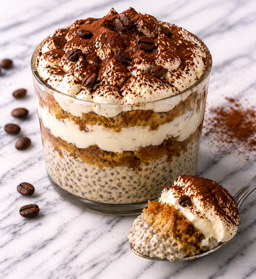 Tiramisu Chia pudding