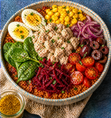 Tuna Nicoise Grain Bowl