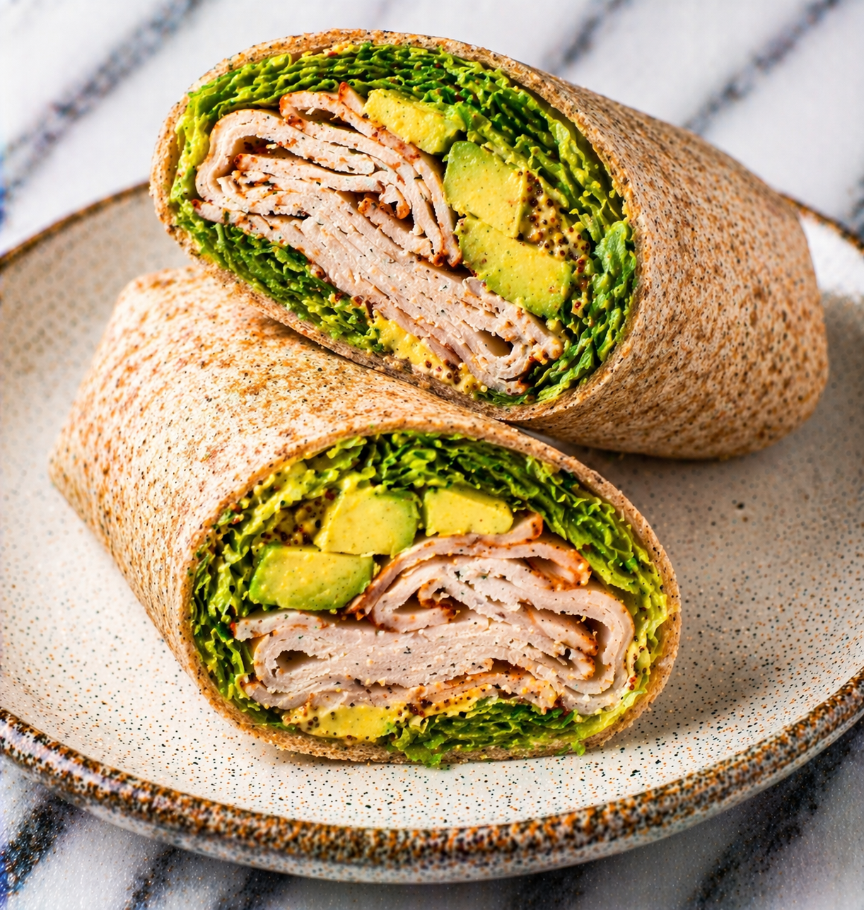 Turkey and Avocado Wrap